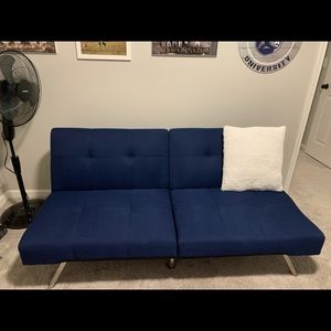 navy futon